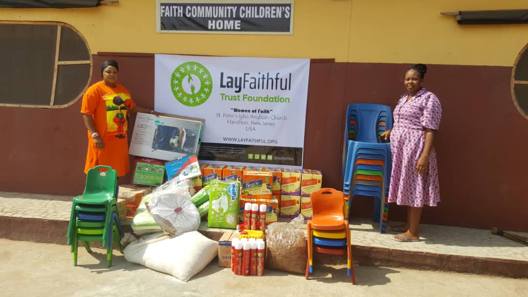 Relief Distributions at Faith Orphanage, Awka, Anambra State &amp; Tender Love Orphanage, Awka